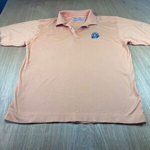 Cutter & Buck CB DryTec Orange Polo L 2007 Champions Tour Pima Blend